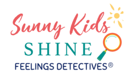 Sunny Kids Shine Feelings Detective Logo